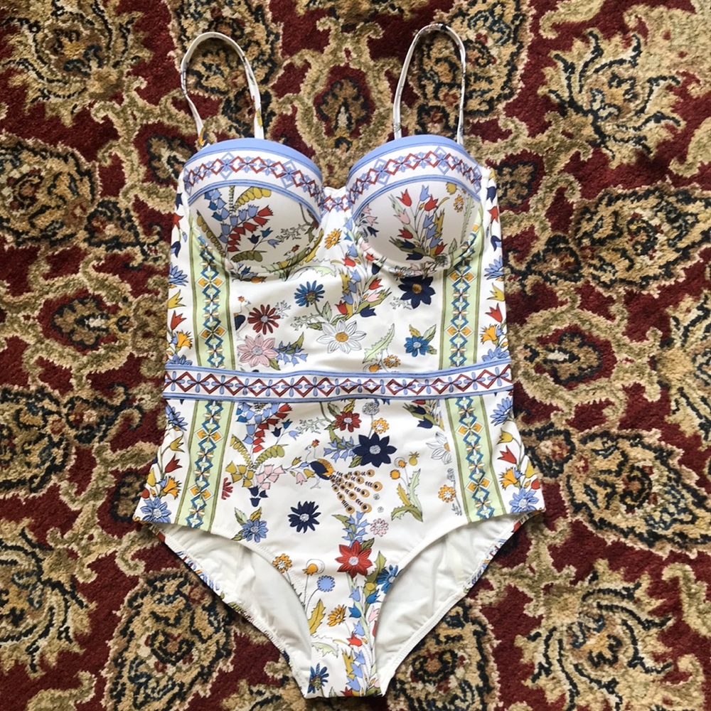 TORY BURCH Meadow Folly One-Piece Swimsuit - Picture 5 of 8